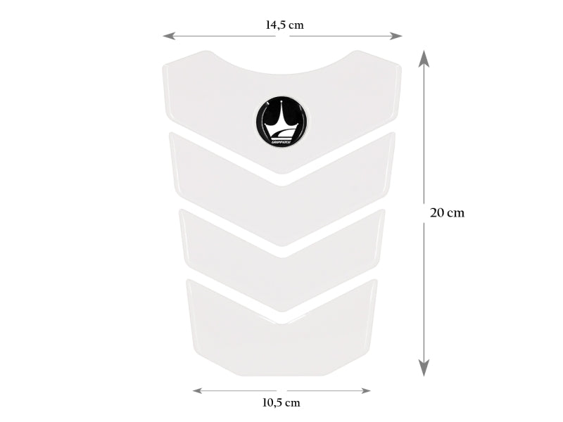 Grippatch Yamaha, BMW, Honda ile Uyumlu Kaydırmaz Şeffaf Tank Pad GT02