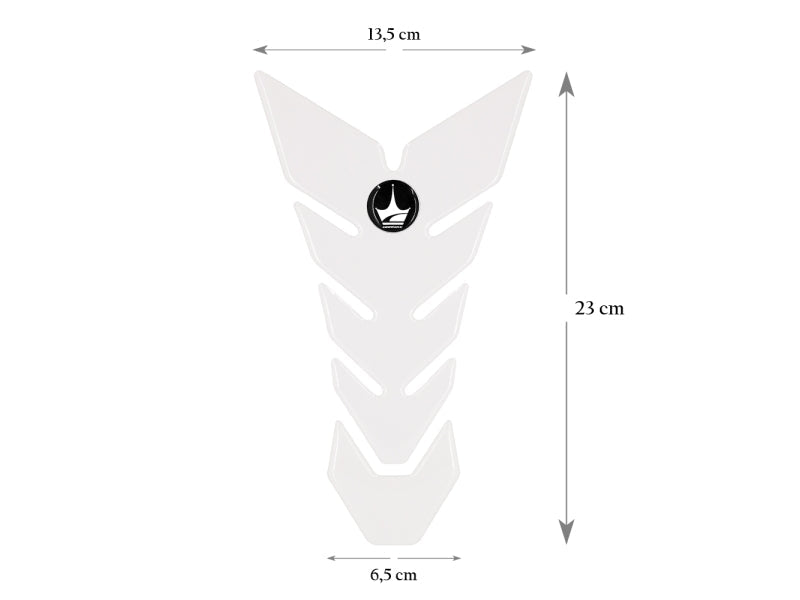 Grippatch Yamaha, BMW, Honda ile Uyumlu Kaydırmaz Şeffaf Tank Pad GT05