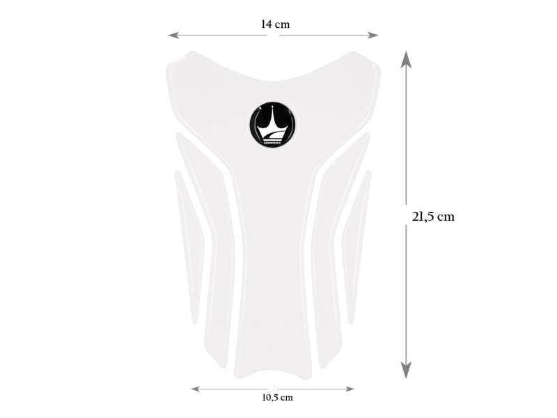 Grippatch Yamaha, BMW, Honda ile Uyumlu Kaydırmaz Şeffaf Tank Pad GT07