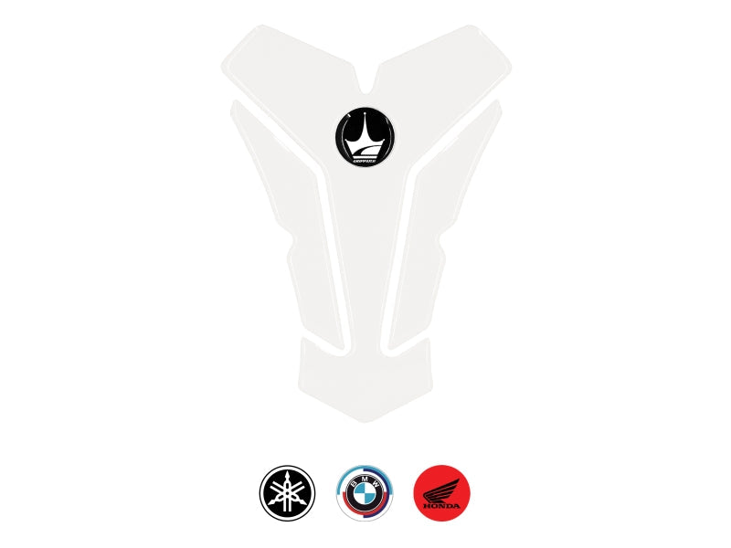 Grippatch Yamaha, BMW, Honda ile Uyumlu Kaydırmaz Şeffaf Tank Pad GT09