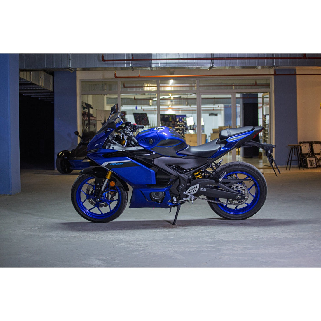 Grippatch Yamaha R25 (2025) ile Uyumlu 6D Karbon 15 Parça Tank Pad Seti - GC88