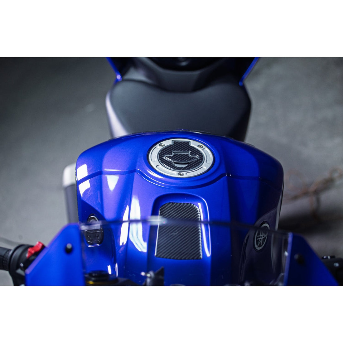Grippatch Yamaha R25 (2025) ile Uyumlu 6D Karbon 15 Parça Tank Pad Seti - GC88